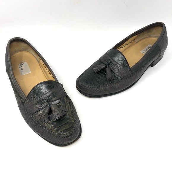 Moreschi Other - Men’s Moreschi Genuine Alligator Tassel Loafers
